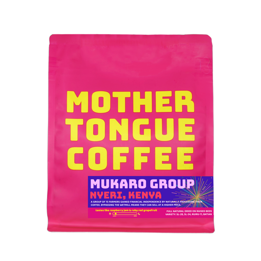 Mukaro Group Kenya Mother Tongue Coffee Beans 