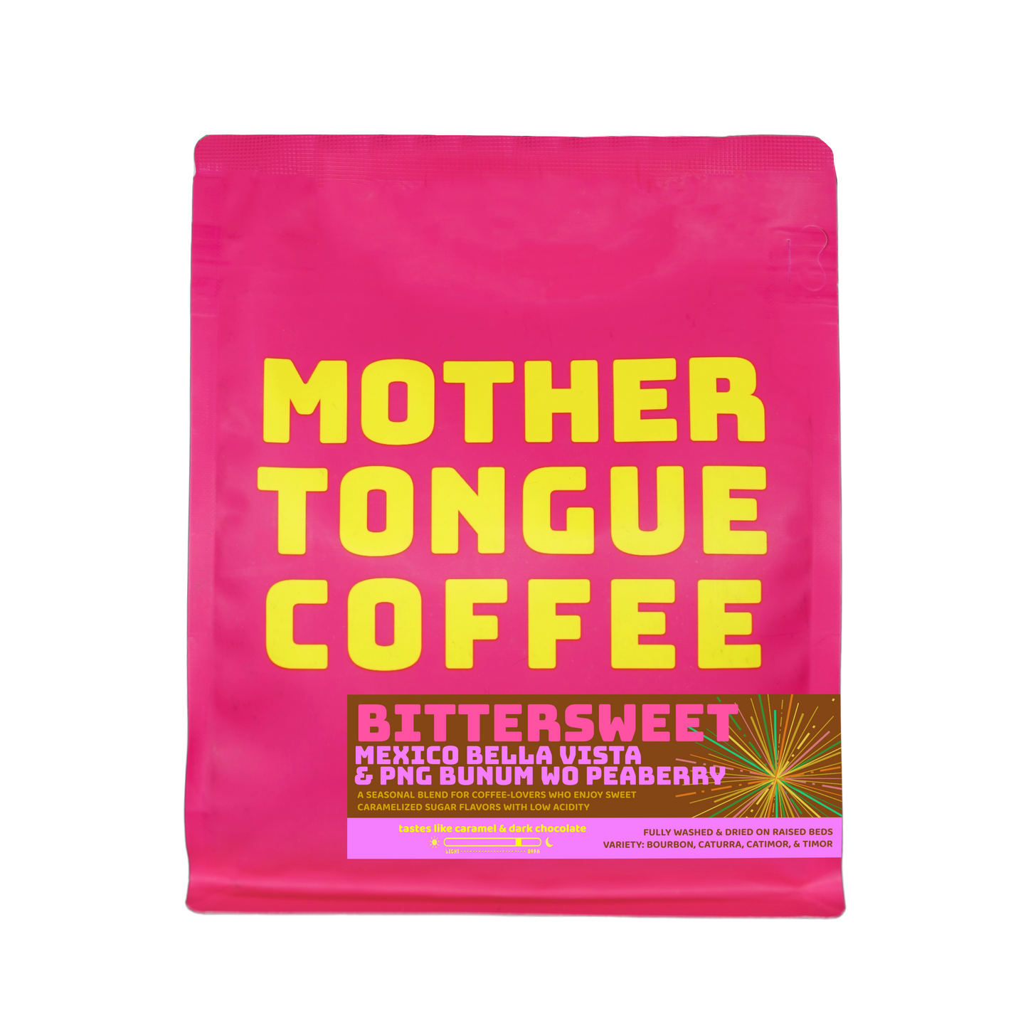 BITTERSWEET - A medium-dark blend - Mother Tongue Coffee
