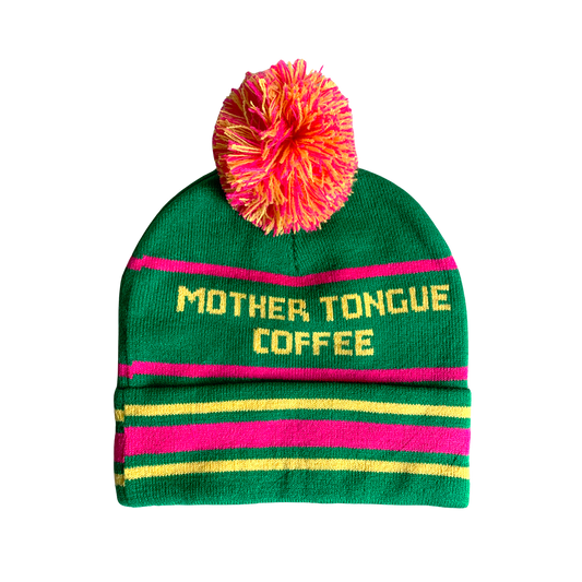Mother Tongue holiday beanie