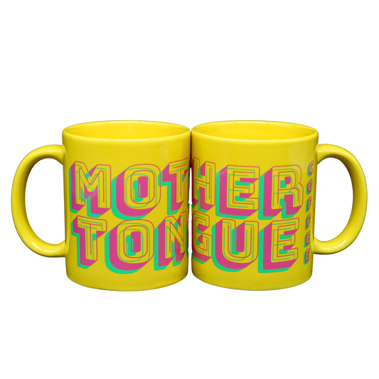 YELLOW CERAMIC MUG - Mother Tongue Coffee - mothertonguecoffeeroasters